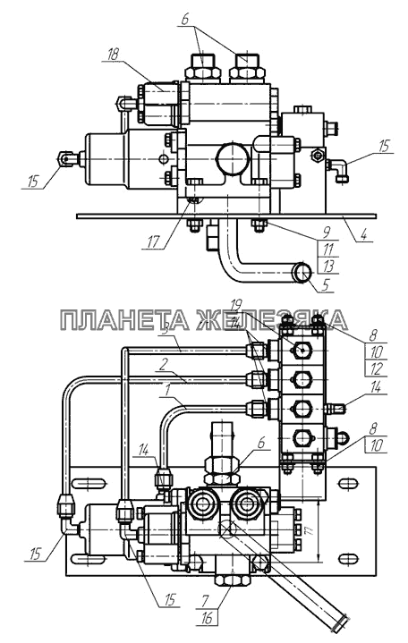 65115-8607230 Блок управления КамАЗ-65115 (2009)